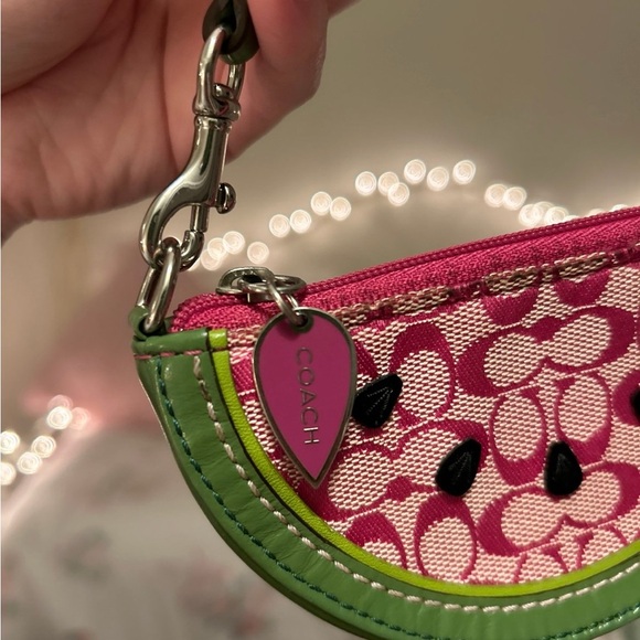 Y2K Coach Watermelon Coin Pouch - Picture 5 of 12